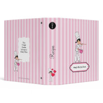 Personalized Cook Recipe Binder Organizer