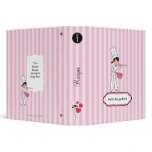 Personalized Cook Recipe Binder Organizer