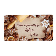 Personalized Cookie Gift Labels
