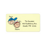 Personalized Couple Address Labels