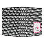 Personalized Coupon Organizer - Houndstooth & Pink Vinyl Binder