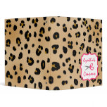 Personalized Coupon Organizer - Leopard Binders