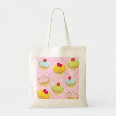 Personalized Cupcakes Tote Bag