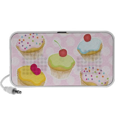 Personalized Cupcakes Travel Speaker