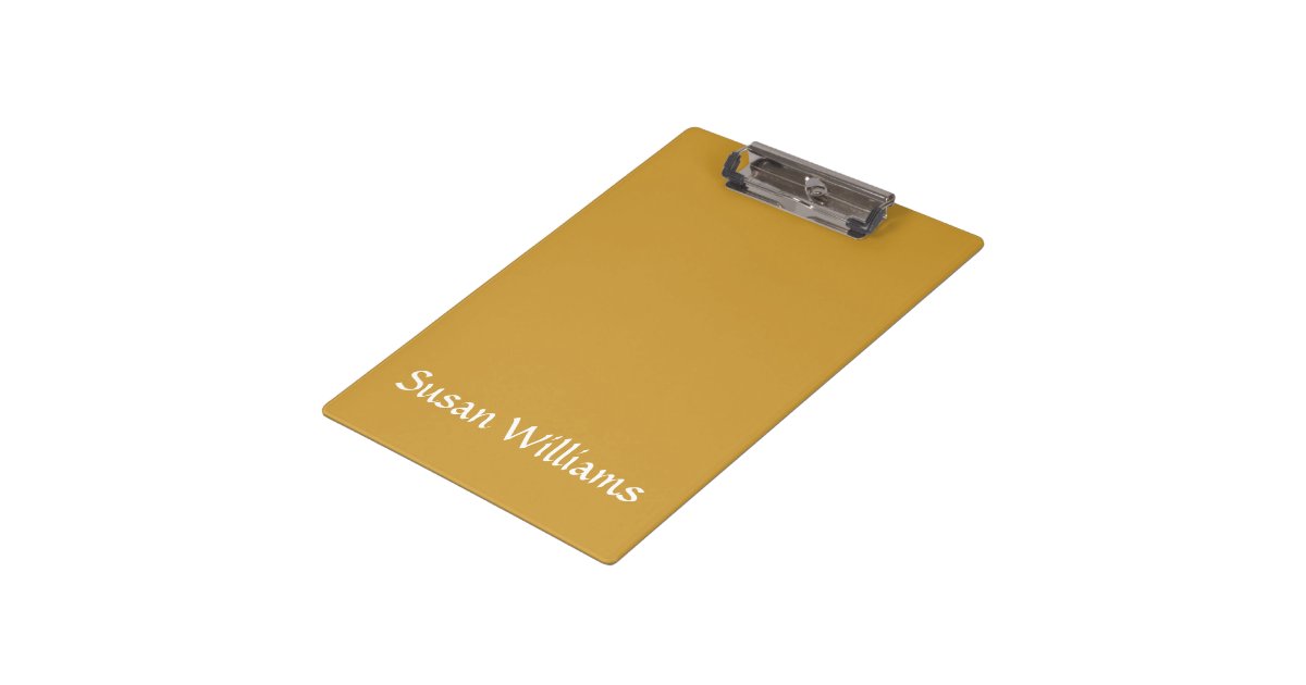 Personalized Custom Acrylic Clipboard Zazzle