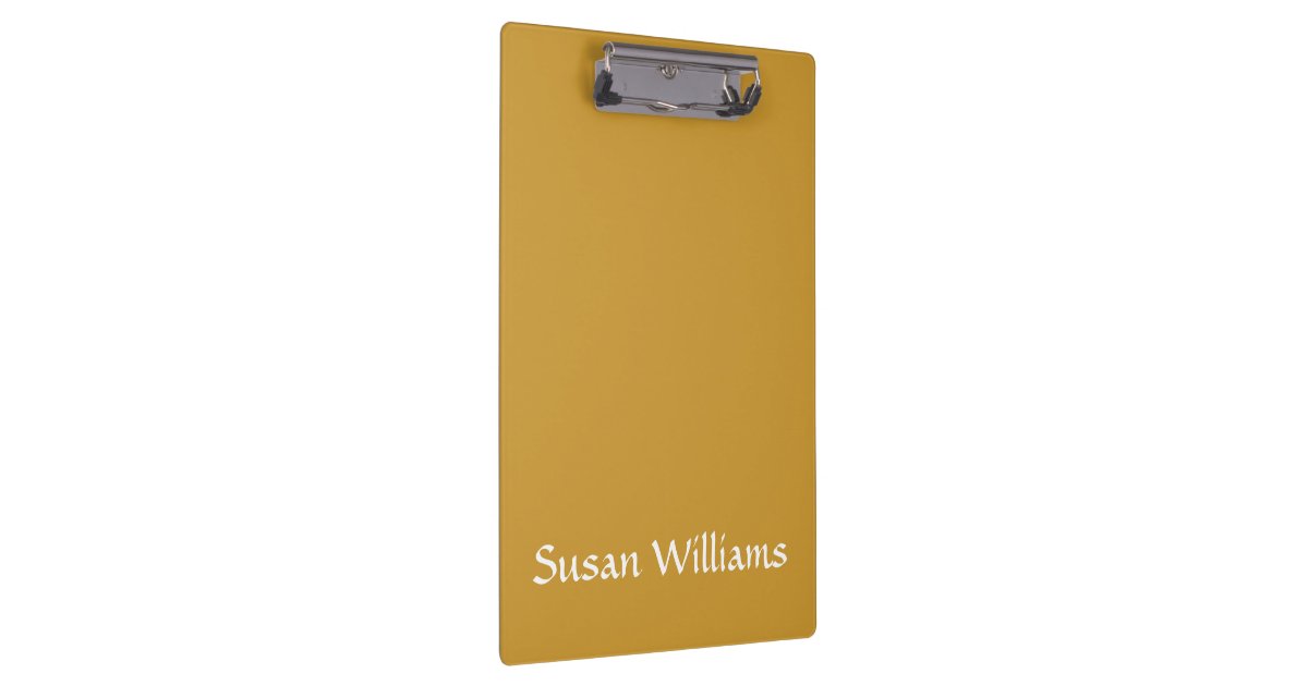 Personalized Custom Acrylic Clipboard Zazzle