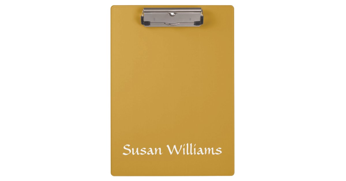 Personalized Custom Acrylic Clipboard Zazzle