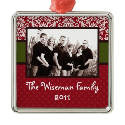 Personalized Custom Christmas PHOTO Ornament