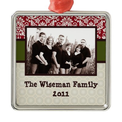 Personalized Custom Christmas PHOTO Ornament