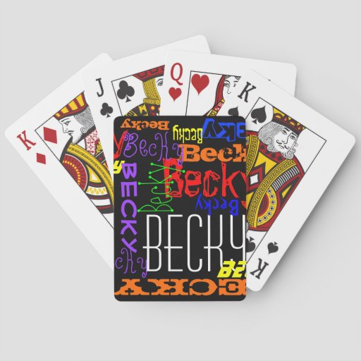 Creative poker names