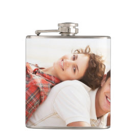 Personalized custom photo liquid flask