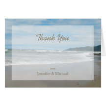 Personalized Custom Thank You Note Card
