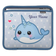 Personalized Cute baby narwhal rickshawsleeve
