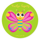 Personalized Cute Butterfly Stickers