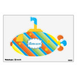 Personalized Cute Submarine Baby Boy Wall Decal wall decals