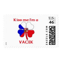 Personalized Czech Kiss Me I'm Vacek postage by KissMeTshirts Personalized Czech Kiss Me I'm Vacek postage