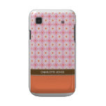 Personalized Daisies Samsung Galaxy S Case