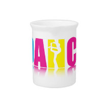 Personalized Dance Dancer Drink Pitcher