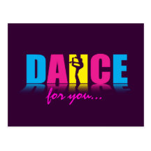 Personalized Dance Dancer Post Card