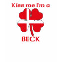 Personalized Danish Kiss Me I'm Beck t-shirts by KissMeTshirts Personalized Danish Kiss Me I'm Beck t-shirts