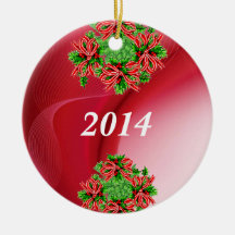 PERSONALIZED DESIGNER CHRISTMAS ORNAMENT TEMPLATE