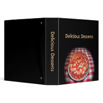 Personalized Dessert Recipes Binder