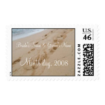 Personalized Destination/Beach Wedding Stamp