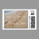 Personalized Destination/Beach Wedding Stamp