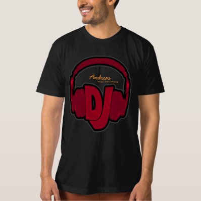 personalized DJ tee