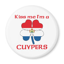 Personalized Dutch Kiss Me I'm Cuypers magnets