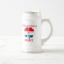 Personalized Dutch Kiss Me I'm Dort mugs