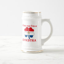 Personalized Dutch Kiss Me I'm Dykstra mugs
