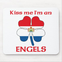 Personalized Dutch Kiss Me I'm Engels mousepads by KissMeTshirts Personalized Dutch Kiss Me I'm Engels mousepads