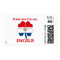 Personalized Dutch Kiss Me I'm Engels postage