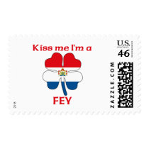 Personalized Dutch Kiss Me I'm Fey postage