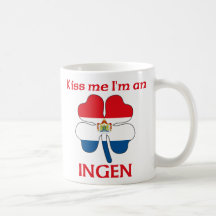 Personalized Dutch Kiss Me I'm Ingen Mugs