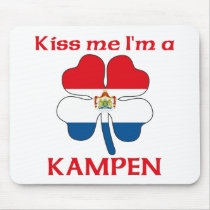 Personalized Dutch Kiss Me I'm Kampen mousepads