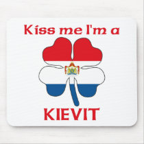 Personalized Dutch Kiss Me I'm Kievit mousepads