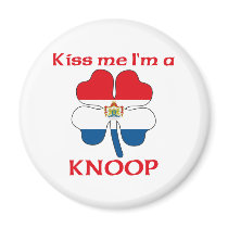 Personalized Dutch Kiss Me I'm Knoop magnets