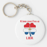 Personalized Dutch Kiss Me I'm Lier Key Chain