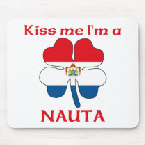Personalized Dutch Kiss Me I'm Nauta mousepads