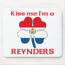 Personalized Dutch Kiss Me I'm Reynders mousepads