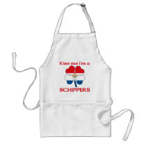 Personalized Dutch Kiss Me I'm Schippers aprons