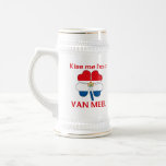 Personalized Dutch Kiss Me I'm Van Meel mugs