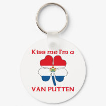Personalized Dutch Kiss Me I'm Van Putten keychains