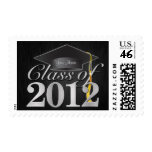 Personalized Elegant Class of 2012 Graduation Postage Stamp