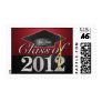 Personalized Elegant Class of 2012 Graduation Stamp