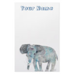 Personalized Elephant stationery