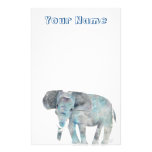 Personalized Elephant stationery