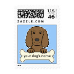 Personalized English Cocker Spaniel postage